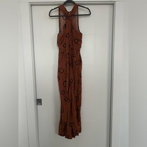 Anthropologie Halter Jumpsuit
